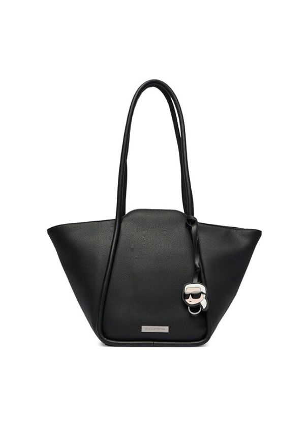 Karl Lagerfeld - KARL LAGERFELD Torebka B3W30116 Czarny. Kolor: czarny. Materiał: skórzane