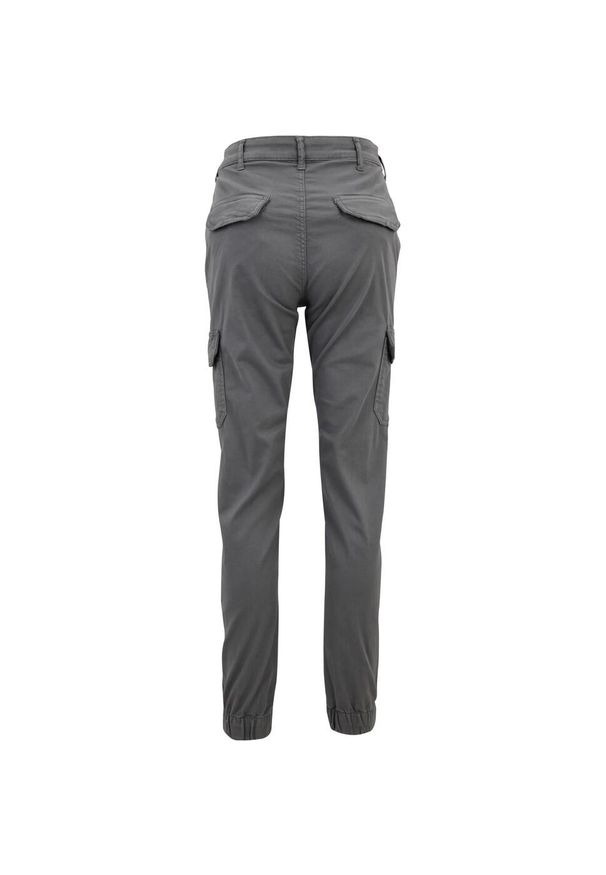 Urban Classics - Spodnie Cargo Damskie Z Wysokimi Stanami. Stan: podwyższony. Kolor: szary