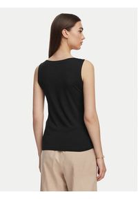 Vero Moda Top Panda 10314416 Czarny Slim Fit. Kolor: czarny. Materiał: bawełna #4