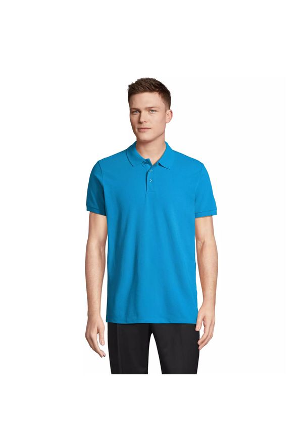SOL'S - Polo Sol's Prime. Typ kołnierza: polo. Kolor: niebieski, zielony, wielokolorowy