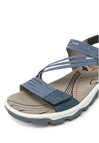 Rieker Sandały CEO-68871-14 Niebieski. Kolor: niebieski. Materiał: materiał #2