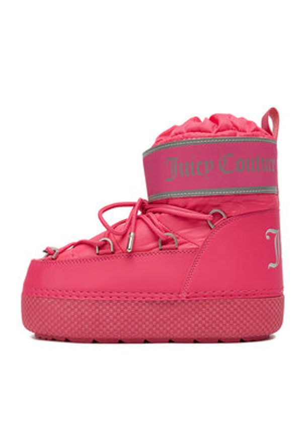Juicy Couture Śniegowce EO-HXH22195-1 Różowy. Kolor: różowy. Materiał: materiał