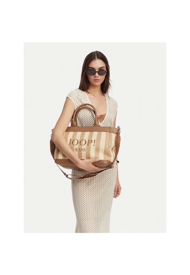 Torebka JOOP! Jeans. Kolor: beżowy