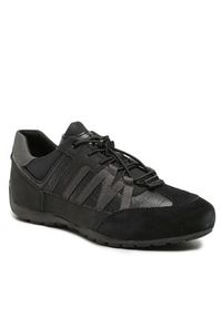 Geox Sneakersy U Ravex U353FA 0PTEK C9999 Czarny. Kolor: czarny. Materiał: materiał #6