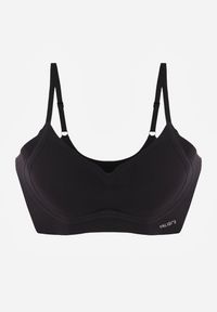 Renee - Czarny Elastyczny Biustonosz Bezszwowy Bez Fiszbin Edaelia. Kolor: czarny. Materiał: jeans #1