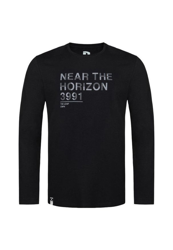 ZEAGLE - Glemo Alfons Męska Koszulka z Długim Rękawem Czarna 2XL. Kolor: czarny. Długość rękawa: długi rękaw. Długość: długie