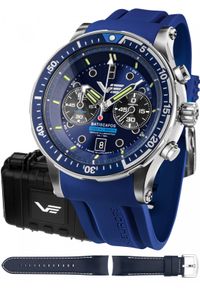 Zegarek Vostok Europe Zegarek męski Vostok Europe 6S21-511A772S niebieski. Kolor: niebieski #1