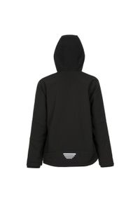 Kurtka dziecięca turystyczna CMP 3A00094. Typ kołnierza: kaptur. Kolor: czarny. Materiał: softshell. Styl: sportowy #2