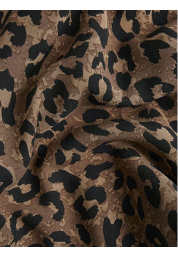 JJXX Sukienka letnia Mira 12268432 Brązowy Relaxed Fit. Kolor: brązowy. Materiał: wiskoza. Sezon: lato