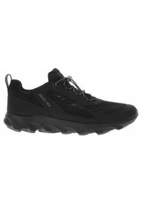 ecco - Buty trekkingowe męskie Ecco MX. Kolor: czarny. Materiał: guma, materiał, tkanina, syntetyk. Szerokość cholewki: normalna