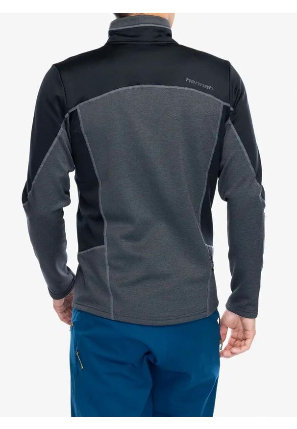 Bluza polarowa męska Hannah Tariq. Kolor: szary. Materiał: polar