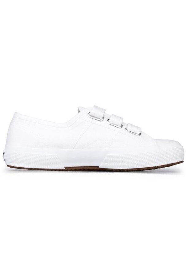 Sneakersy Superga 2750-Cot3Strapu. Zapięcie: rzepy. Kolor: biały