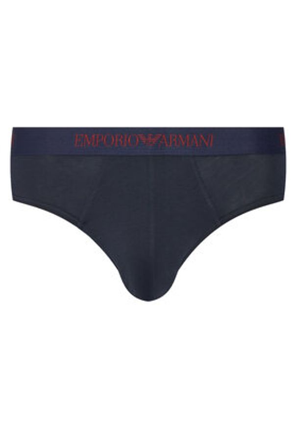 Emporio Armani Underwear Komplet slipów EM000256 AF10800 MB290 Kolorowy. Materiał: bawełna. Wzór: kolorowy