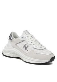 Karl Lagerfeld - KARL LAGERFELD Sneakersy KL63165 Biały. Kolor: biały. Materiał: materiał #7