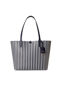 Lauren Ralph Lauren - LAUREN RALPH LAUREN Torebka 431795329077 Granatowy. Kolor: niebieski. Materiał: skórzane #8