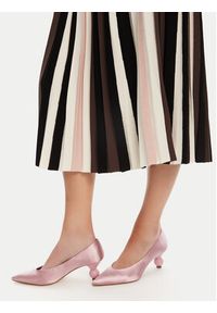 Weekend Max Mara Spódnica plisowana Pleiadi 2525306011 Brązowy Regular Fit. Kolor: brązowy. Materiał: wiskoza