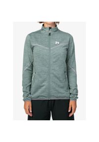 Bluza polarowa damska Hannah Dagnys. Kolor: zielony. Materiał: polar. Styl: sportowy. Sport: turystyka piesza #1
