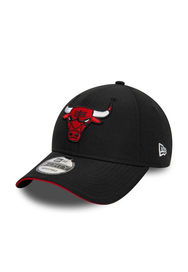 Czapka New Era 9Forty Chicago Bulls. Kolor: czarny. Styl: casual, elegancki
