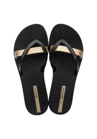 Japonki damskie Ipanema Kirei. Kolor: czarny. Materiał: materiał, syntetyk