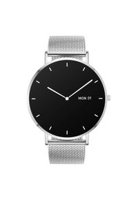 GARETT - Smartwatch Garett Verona srebrny stalowy. Rodzaj zegarka: smartwatch. Kolor: wielokolorowy, srebrny, szary. Styl: casual, elegancki, sportowy, biznesowy