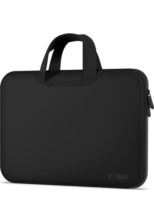 TECH-PROTECT - Torba Tech-Protect Neopren Bag Laptop 13-14 czarny. Kolor: czarny. Materiał: neopren. Styl: casual