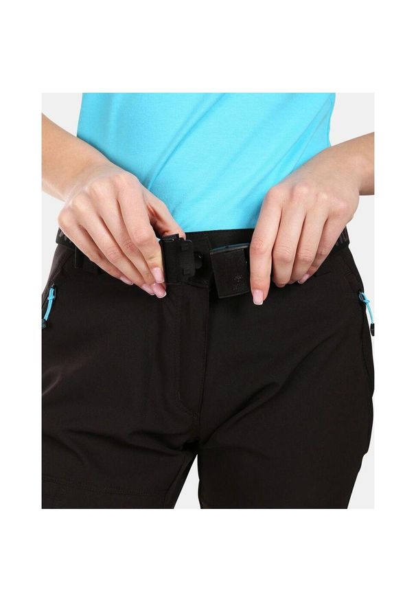Spodnie damskie Kilpi Belvela. Kolor: czarny. Sezon: lato. Sport: turystyka piesza