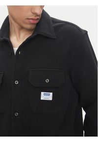 Hugo - HUGO Koszula Ekynone 50534184 Czarny Oversize. Kolor: czarny. Materiał: bawełna