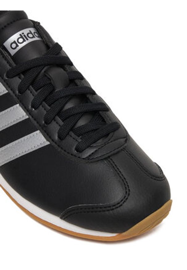 Adidas - adidas Sneakersy Runvista HQ2326 Czarny. Kolor: czarny. Materiał: skóra