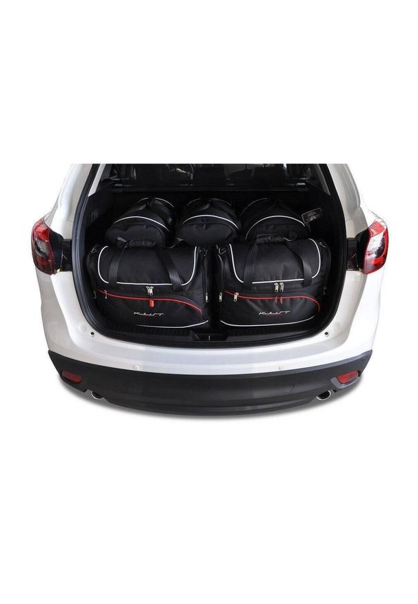 KJUST - Torby Do Bagażnika Mazda Cx-5 2011-2017 5Szt Kjust. Kolor: czarny. Styl: sportowy