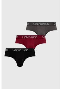 Calvin Klein Underwear Slipy (3-pack) męskie kolor szary. Kolor: szary