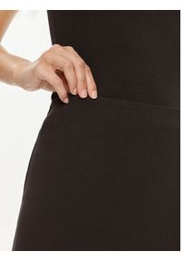 Calvin Klein Jeans Spódnica mini Milano J20J223608 Czarny Slim Fit. Kolor: czarny. Materiał: wiskoza