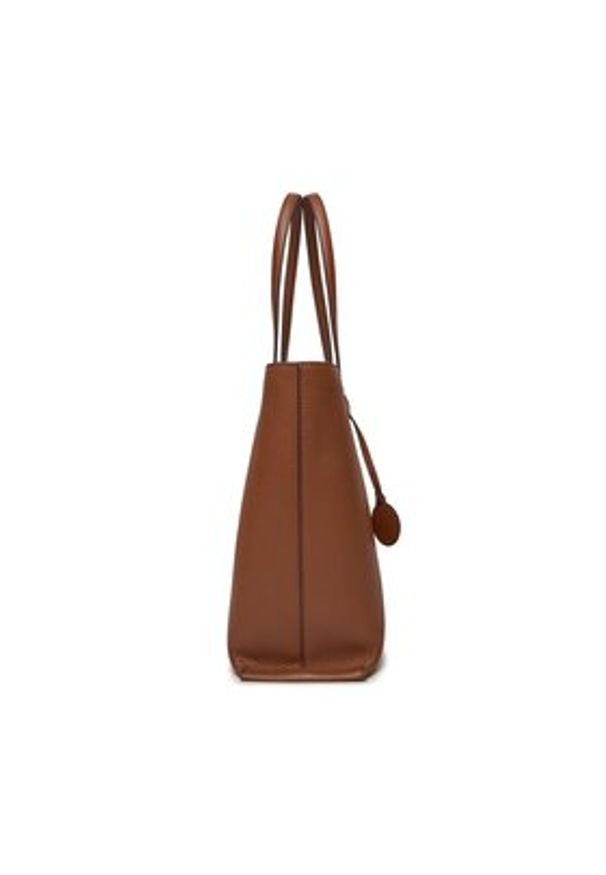 MICHAEL Michael Kors Torebka Temple 30R4G1LT3L Brązowy. Kolor: brązowy. Materiał: skórzane