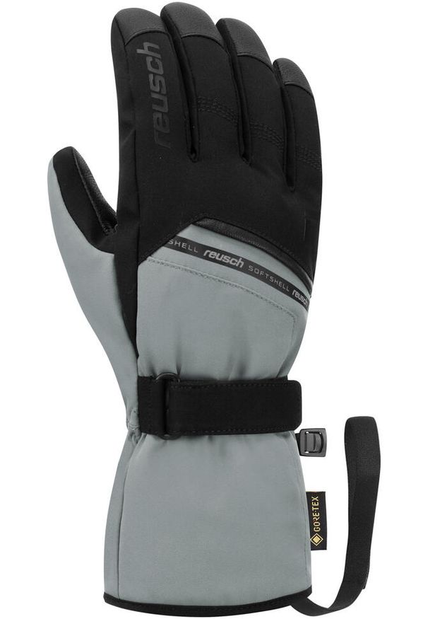 Rękawice narciarskie Reusch Morris Gore-Tex. Kolor: czarny, szary, wielokolorowy. Technologia: Gore-Tex. Sezon: zima. Sport: narciarstwo
