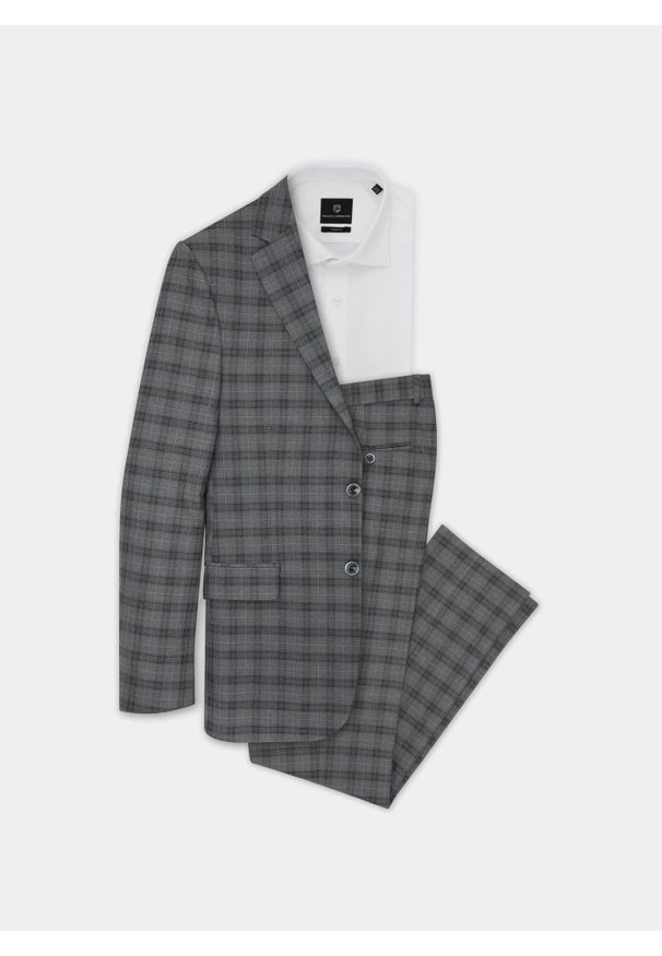 Pako Lorente - PAKO LORENTE – Spodnie męskie garniturowe P21SF-6G-060-S. Sezon: wiosna, lato