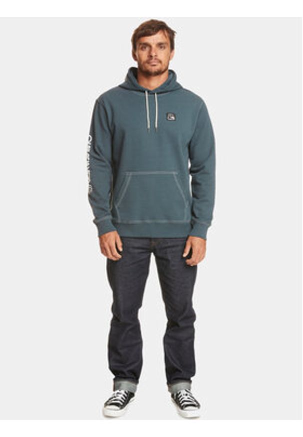 Quiksilver Bluza The Original Otlr EQYFT04794 Granatowy Regular Fit. Kolor: niebieski. Materiał: bawełna