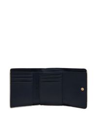 TOMMY HILFIGER - Tommy Hilfiger Duży Portfel Damski Th Distinct Trifold Wallet Mono AW0AW17257 Écru. Materiał: skóra #4