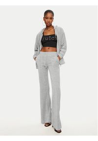 Juicy Couture Spodnie dresowe Layla JCSEBJ001 Szary Flared Leg. Kolor: szary. Materiał: syntetyk