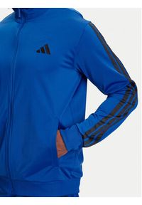 Adidas - adidas Dres Basic 3-Stripes JI8857 Niebieski Regular Fit. Kolor: niebieski. Materiał: syntetyk #5