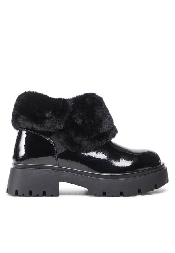 QUAZI Botki WS125-13 Czarny. Kolor: czarny. Materiał: skóra