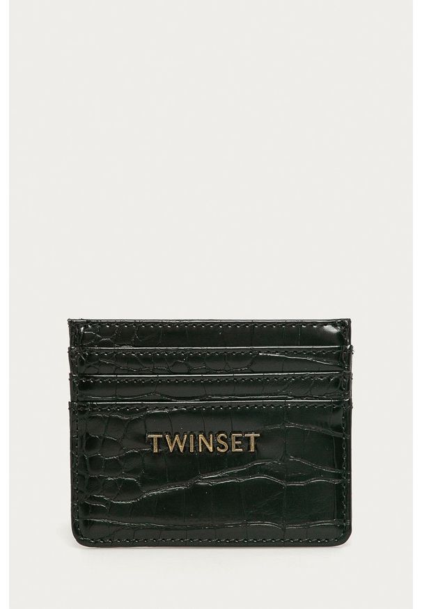 TwinSet - Twinset - Portfel. Kolor: czarny