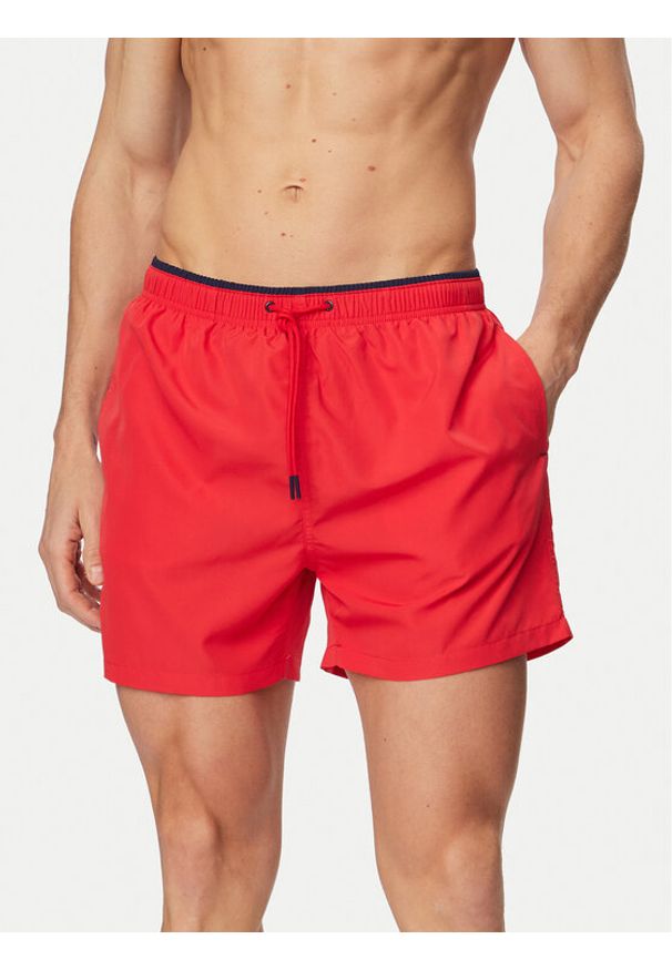 YSABEL MORA - Ysabel Mora Szorty kąpielowe 90420 Czerwony jasny Regular Fit. Kolor: czerwony. Materiał: syntetyk