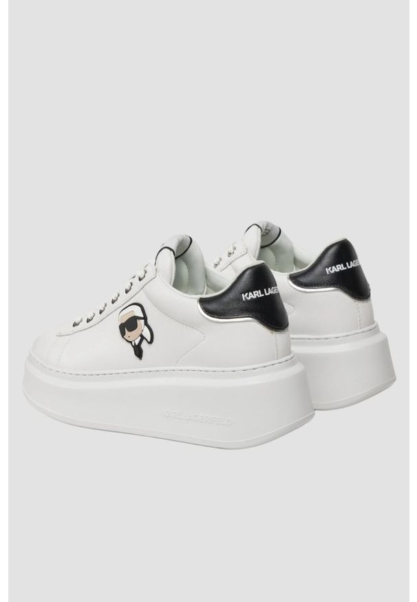 Karl Lagerfeld - KARL LAGERFELD Białe sneakersy damskie ANAKAPRI Karl NFT, Rozmiar 40. Okazja: na co dzień. Kolor: biały