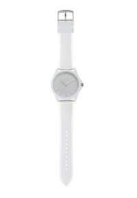 Emporio Armani - Zegarek AX2630. Kolor: biały. Materiał: tworzywo sztuczne, materiał #2