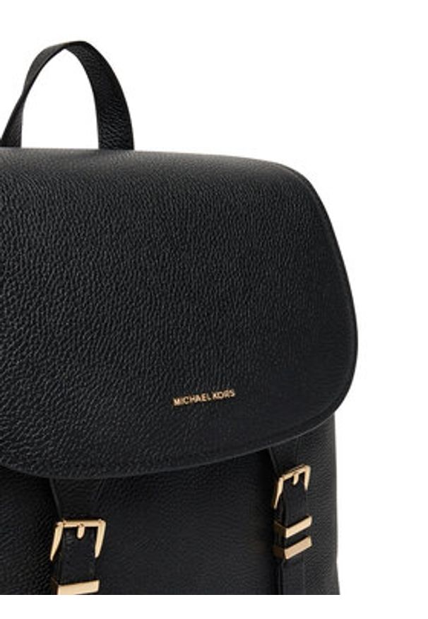 MICHAEL Michael Kors Plecak Quinn 30T5GQNB2L Czarny. Kolor: czarny. Materiał: skóra
