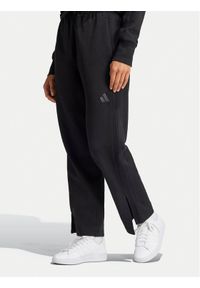 Adidas - adidas Spodnie dresowe ALL SZN French Terry 3-Stripes JI9106 Czarny Loose Fit. Kolor: czarny. Materiał: bawełna