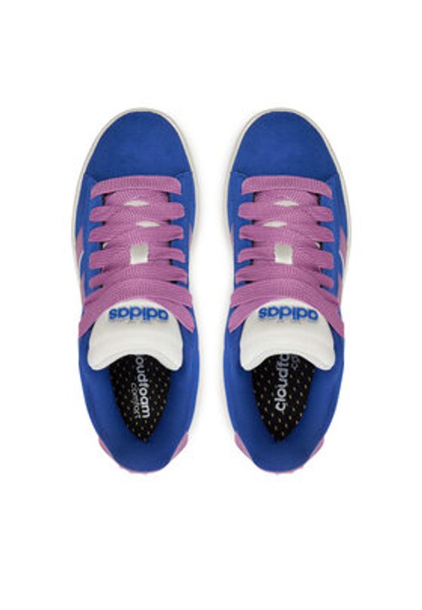 Adidas - adidas Sneakersy Grand Court Alpha IH3853 Niebieski. Kolor: niebieski. Materiał: skóra, zamsz