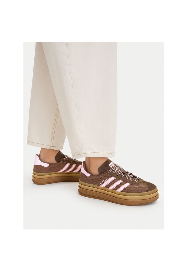Adidas - Sneakersy adidas. Kolor: brązowy. Model: Adidas Gazelle
