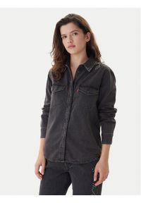 Levi's® Koszula jeansowa Western 16786-0108 Czarny Regular Fit. Kolor: czarny. Materiał: bawełna #1