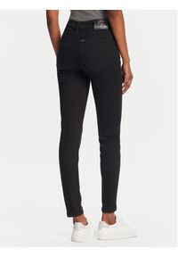 Lee Jeansy Scarlett 112365072 Czarny Skinny Fit. Kolor: czarny