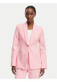 Morgan Marynarka 261-VMAKI.F Różowy Regular Fit. Kolor: różowy. Materiał: syntetyk #1
